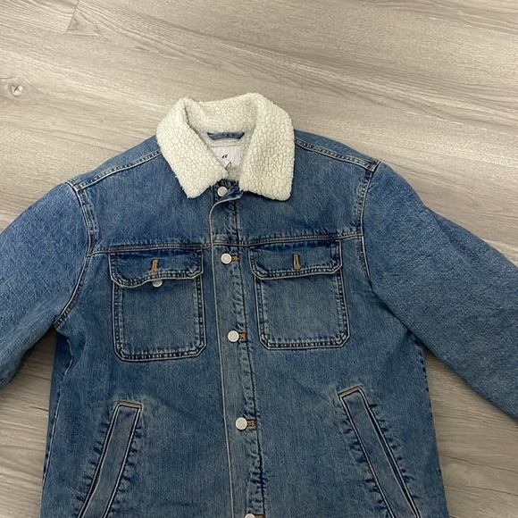Men’s H&M Sherpa Jacket - Picture 2 of 4